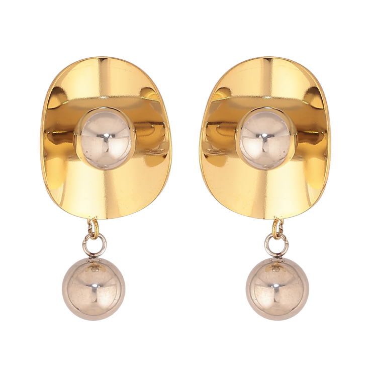 Сережки Xuping TTM Stainless Steel колір 14К+Родій пусети "Декоративні підвіски" фото №19 Сережки Xuping TTM Stainless Steel колір 14К+Родій пусети "Декоративні підвіски" фото №19