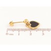 Сережки Xuping TTM Stainless Steel колір 14K пусети "Сердечка" фото №2 Сережки Xuping TTM Stainless Steel колір 14K пусети "Сердечка" фото №2
