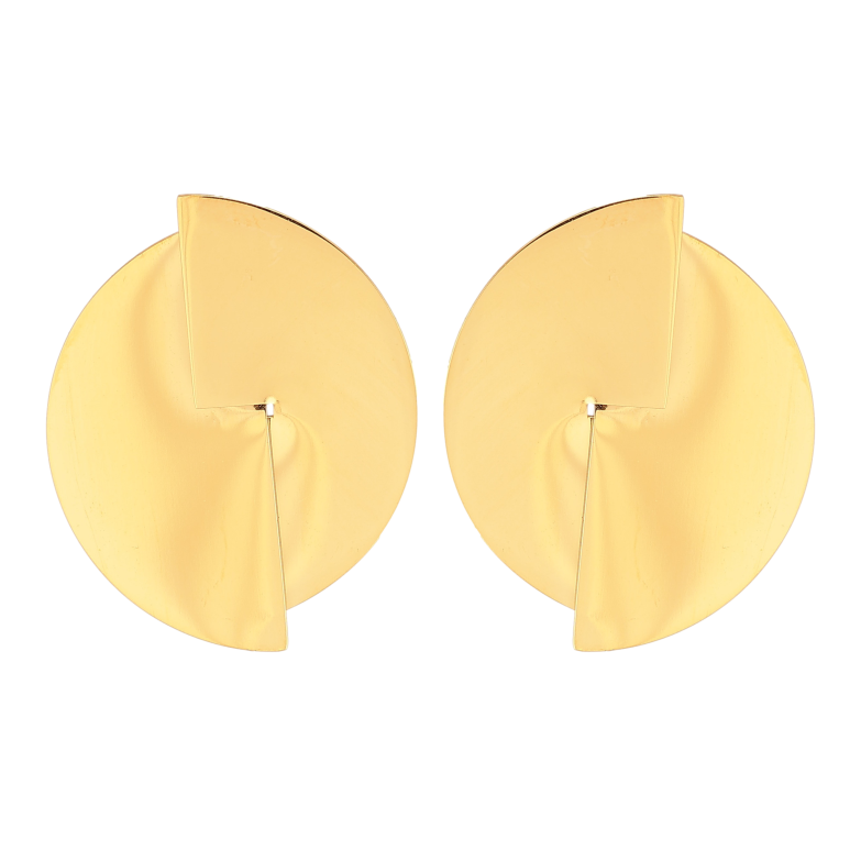 Серьги Xuping TTM Stainless Steel цвет 14К пусеты "Декоративные" фото №9