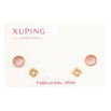 Серьги Набор Xuping TTM Stainless Steel цвет 14K пусеты "Декоративные" ø 5мм и 8мм фото №3 Серьги Набор Xuping TTM Stainless Steel цвет 14K пусеты "Декоративные" ø 5мм и 8мм фото №3