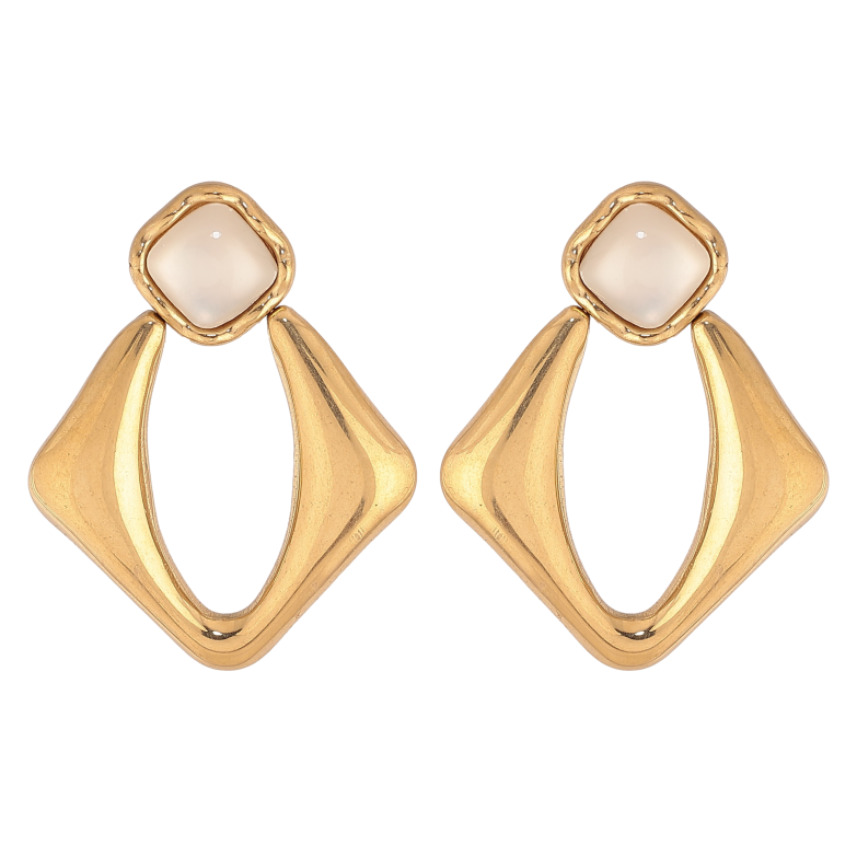 Серьги Xuping TTM Stainless Steel цвет 14К пусеты "Декоративные подвески" фото №1 Серьги Xuping TTM Stainless Steel цвет 14К пусеты "Декоративные подвески" фото №1