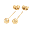 Серьги Xuping TTM Stainless Steel цвет 14K пусеты "Подвески с узором циферблат" ø 5мм, 2 в 1 фото №3 Серьги Xuping TTM Stainless Steel цвет 14K пусеты "Подвески с узором циферблат" ø 5мм, 2 в 1 фото №3