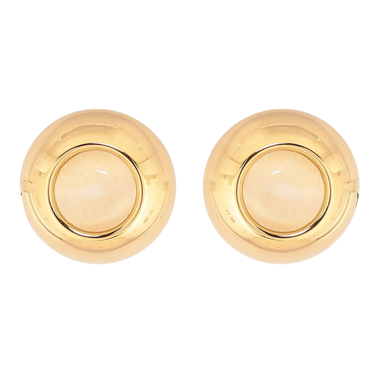 Серьги Xuping TTM Stainless Steel цвет 14К пусеты "Круги с бежевыми кристаллами" фото №18 Серьги Xuping TTM Stainless Steel цвет 14К пусеты "Круги с бежевыми кристаллами" фото №18