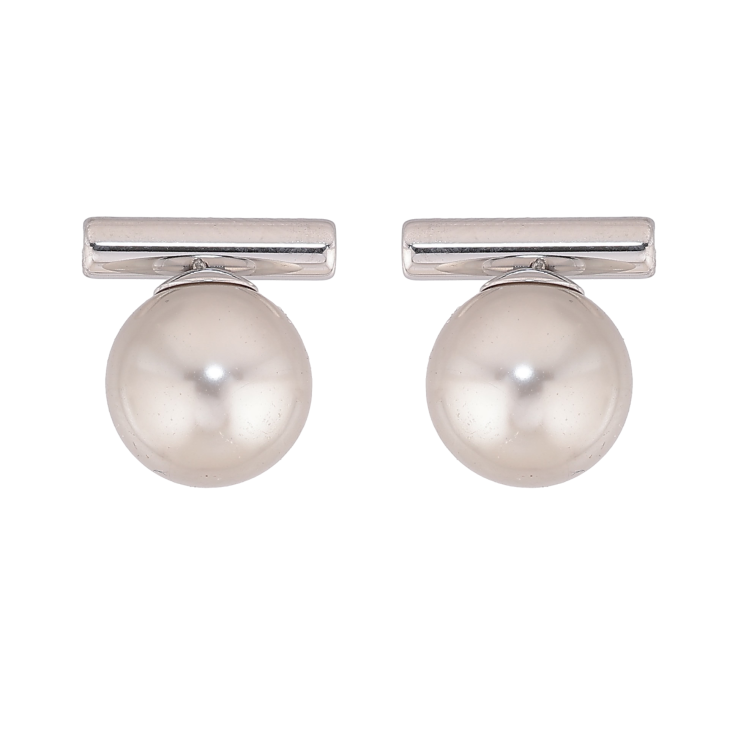 Серьги Xuping TTM Stainless Steel цвет Родий пусеты "Шарики" фото №15 Серьги Xuping TTM Stainless Steel цвет Родий пусеты "Шарики" фото №15