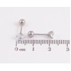 Серьги Xuping TTM Stainless Steel цвет Родий пусеты "Кристаллы" 4х4мм, застежки закрутки фото №2 Серьги Xuping TTM Stainless Steel цвет Родий пусеты "Кристаллы" 4х4мм, застежки закрутки фото №2