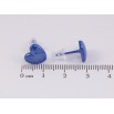 Сережки Xuping кераміка пусети "Сині серця" фото №2