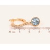 Серьги Xuping цвет 18K с кристаллами Swarovski английский замок "Подвески с кристаллами Aquamarine" фото №2 Серьги Xuping цвет 18K с кристаллами Swarovski английский замок "Подвески с кристаллами Aquamarine" фото №2