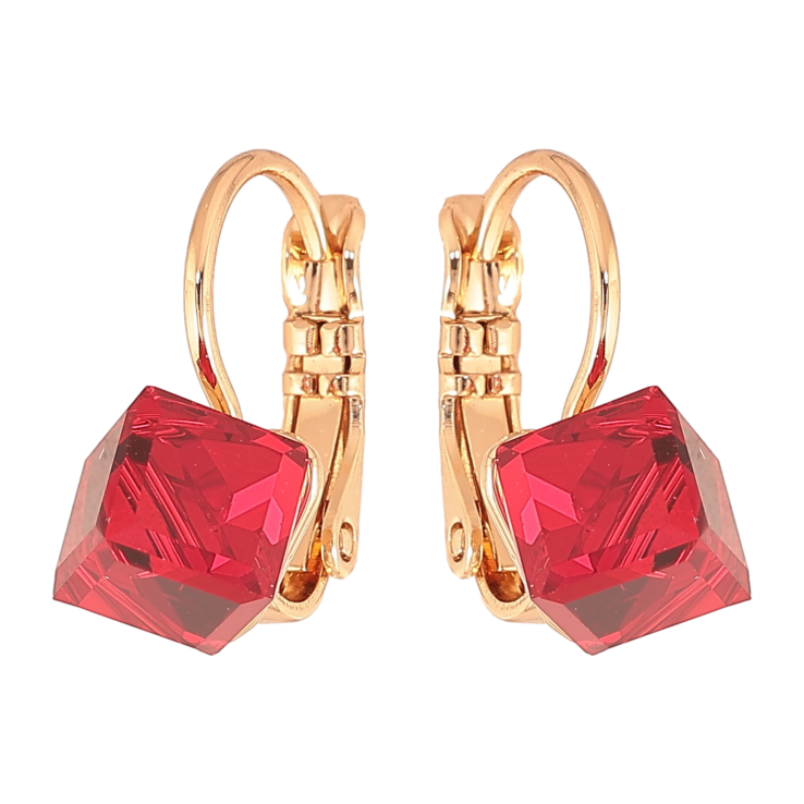 Серьги Xuping цвет 18K с кристаллами Swarovski французский замок "Кристальные кубики Siam" 6х6мм фото №22 Серьги Xuping цвет 18K с кристаллами Swarovski французский замок "Кристальные кубики Siam" 6х6мм фото №22