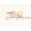 Серьги Xuping цвет 18K с кристаллами Swarovski французский замок "Кристальные цветочки Clear" фото №2 Серьги Xuping цвет 18K с кристаллами Swarovski французский замок "Кристальные цветочки Clear" фото №2