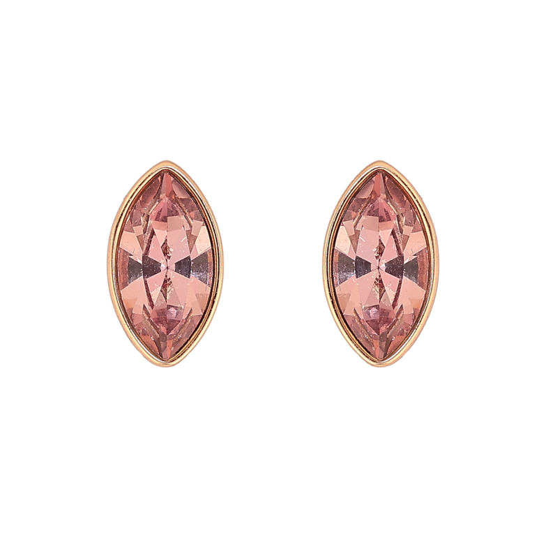 Серьги Xuping цвет 18K с кристаллами Swarovski пусеты "Кристалл Antique Pink в огранке Маркиз" фото №1 Серьги Xuping цвет 18K с кристаллами Swarovski пусеты "Кристалл Antique Pink в огранке Маркиз" фото №1