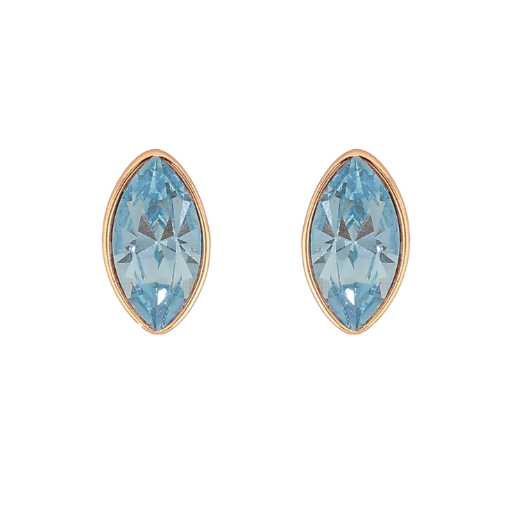 Сережки Xuping колір 18K з кристалами Swarovski пусети "Кристал Aquamarine в ограновуванні Маркіз" фото №15 Сережки Xuping колір 18K з кристалами Swarovski пусети "Кристал Aquamarine в ограновуванні Маркіз" фото №15