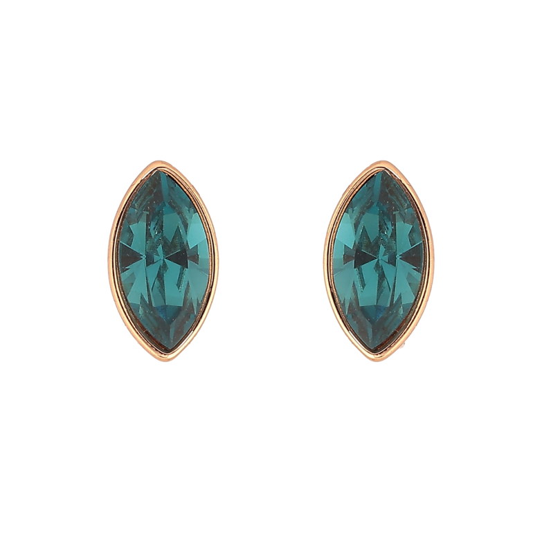 Серьги Xuping цвет 18K с кристаллами Swarovski пусеты "Кристалл Blue Zircon в огранке Маркиз" фото №1 Серьги Xuping цвет 18K с кристаллами Swarovski пусеты "Кристалл Blue Zircon в огранке Маркиз" фото №1