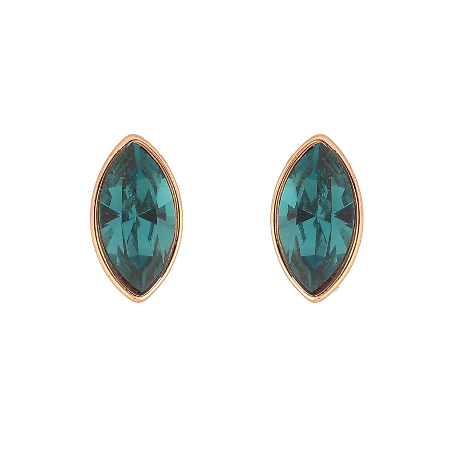 Серьги Xuping цвет 18K с кристаллами Swarovski пусеты "Кристалл Blue Zircon в огранке Маркиз" фото №1 Серьги Xuping цвет 18K с кристаллами Swarovski пусеты "Кристалл Blue Zircon в огранке Маркиз" фото №1