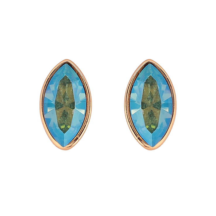 Сережки Xuping колір 18K з кристалами Swarovski пусети "Кристал Erinite АВ в ограновуванні Маркіз" фото №12 Сережки Xuping колір 18K з кристалами Swarovski пусети "Кристал Erinite АВ в ограновуванні Маркіз" фото №12