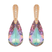 Сережки Xuping колір 18K з кристалами Swarovski пусети "Кристали Paradise Shine на дужках" фото №2 Сережки Xuping колір 18K з кристалами Swarovski пусети "Кристали Paradise Shine на дужках" фото №2