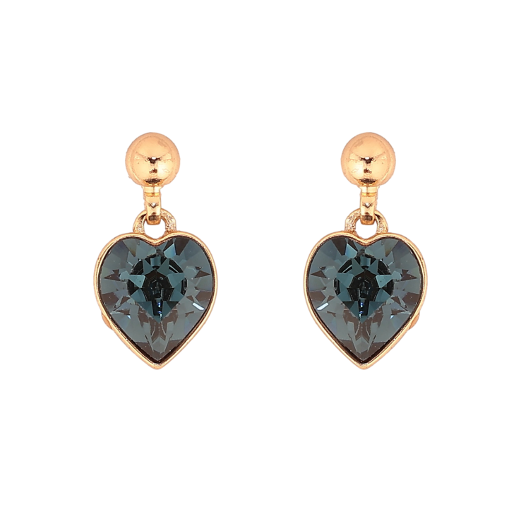 Сережки Xuping колір 18K з кристалами Swarovski пусети "Підвіски з кристалами Montana" фото №21