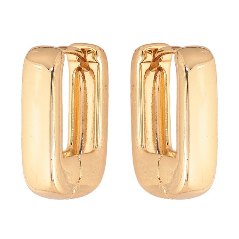 Серьги Xuping цвет Позолота 14K колечки "Классические" фото №1 Серьги Xuping цвет Позолота 14K колечки "Классические" фото №1