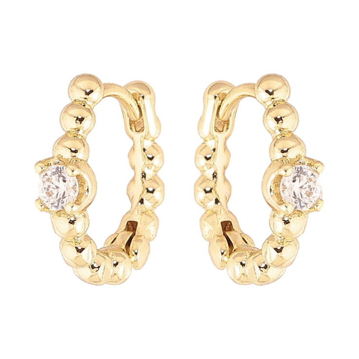 Сережки Xuping колір Позолота 14K колечка "Візерунок з кристалами" фото №24 Сережки Xuping колір Позолота 14K колечка "Візерунок з кристалами" фото №24