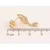 Сережки Xuping колір Позолота 14K пусети "Декоративні підвіски з інкрустацією кристалами" фото №2 Сережки Xuping колір Позолота 14K пусети "Декоративні підвіски з інкрустацією кристалами" фото №2