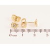 Серьги Xuping цвет Позолота 14K пусеты "Цветочки" фото №2 Серьги Xuping цвет Позолота 14K пусеты "Цветочки" фото №2