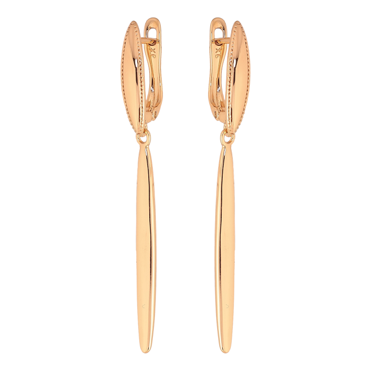 Сережки Xuping колір Позолота 18К англійський замок "Декоративні підвіски" фото №7 Сережки Xuping колір Позолота 18К англійський замок "Декоративні підвіски" фото №7