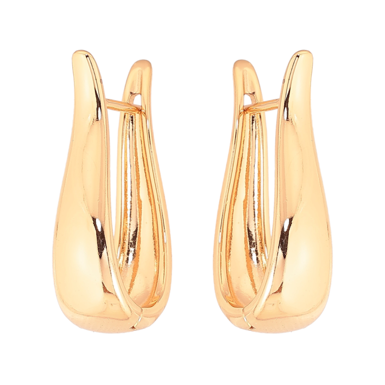 Сережки Xuping колір Позолота 18К англійський замок "Декоративні" фото №1