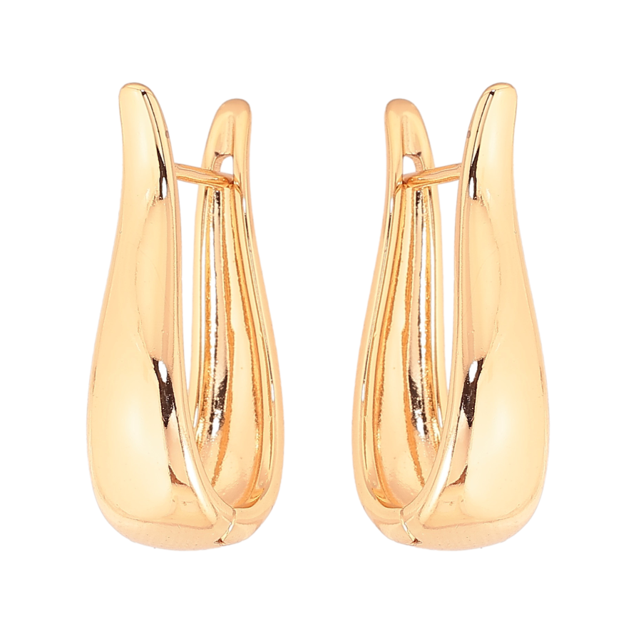 Сережки Xuping колір Позолота 18К англійський замок "Декоративні" фото №1