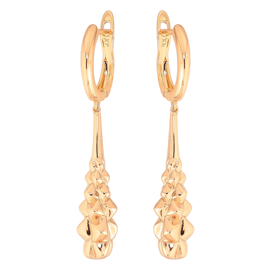 Серьги Xuping цвет Позолота 18K английский замок "Декоративные подвески" фото №1