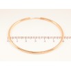 Серьги Xuping цвет позолота 18K кольца (конго) Классика ø 6см фото №2