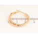 Сережки Xuping колір Позолота 18K кільця (конго) "Декоративний візерунок" ø 2.5см фото №2
