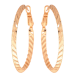 Серьги Xuping цвет Позолота 18K кольца (конго) "Декоративный узор" ø 4см фото №1 Серьги Xuping цвет Позолота 18K кольца (конго) "Декоративный узор" ø 4см фото №1