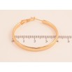 Сережки Xuping колір Позолота 18K кільця (конго) "Классика" ø 4см фото №2