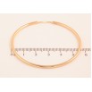 Сережки Xuping колір Позолота 18K кільця (конго) "Классика" ø 5.5см фото №2 Сережки Xuping колір Позолота 18K кільця (конго) "Классика" ø 5.5см фото №2