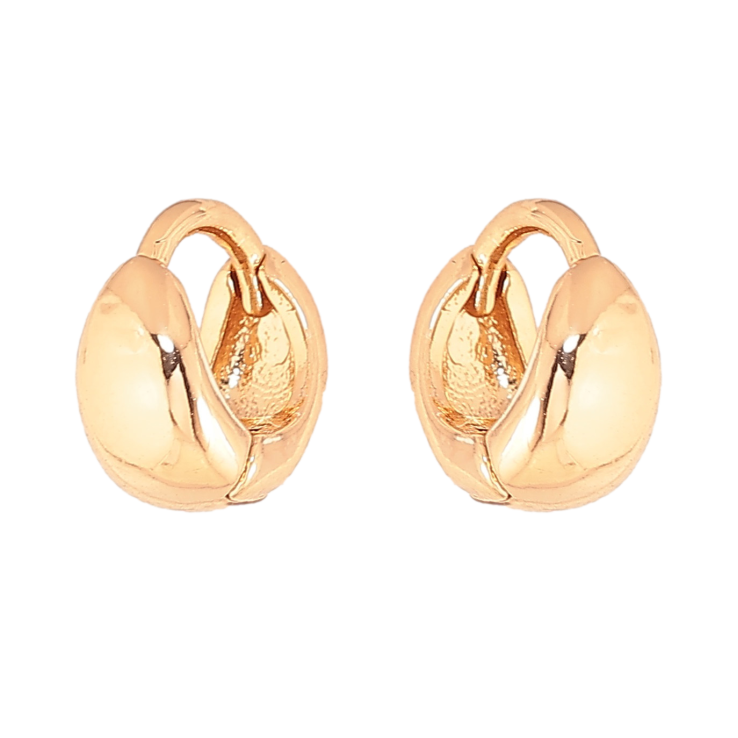 Сережки Xuping колір Позолота 18К колечка "Класика" ø 10мм фото №10