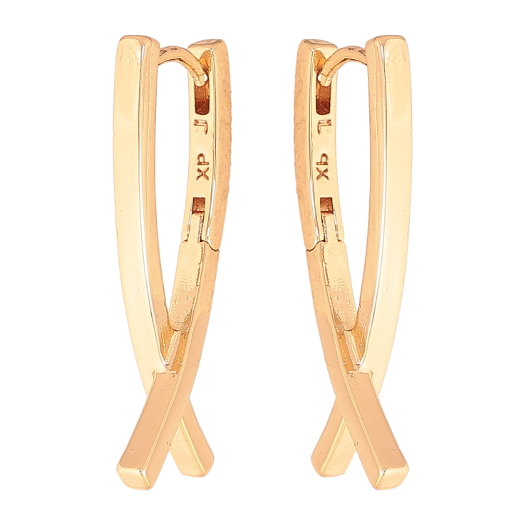 Сережки Xuping колір Позолота 18К колечка "Декоративні" фото №20