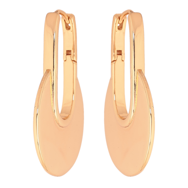 Сережки Xuping колір Позолота 18К колечка "Декоративні" фото №15