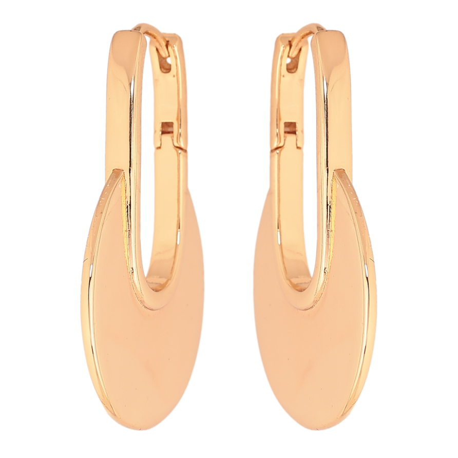 Сережки Xuping колір Позолота 18К колечка "Декоративні" фото №1