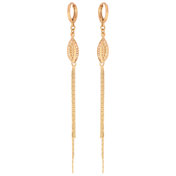 Сережки Xuping колір Позолота 18К підвіски на колечках "Декоративні підвіски" фото №17