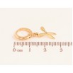 Серьги Xuping цвет Позолота 18K подвески на колечках "Ножницы" фото №2 Серьги Xuping цвет Позолота 18K подвески на колечках "Ножницы" фото №2