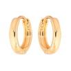 Серьги Xuping цвет Позолота 18K подвески на колечках "Декоративные колечки" 2 в 1 фото №3