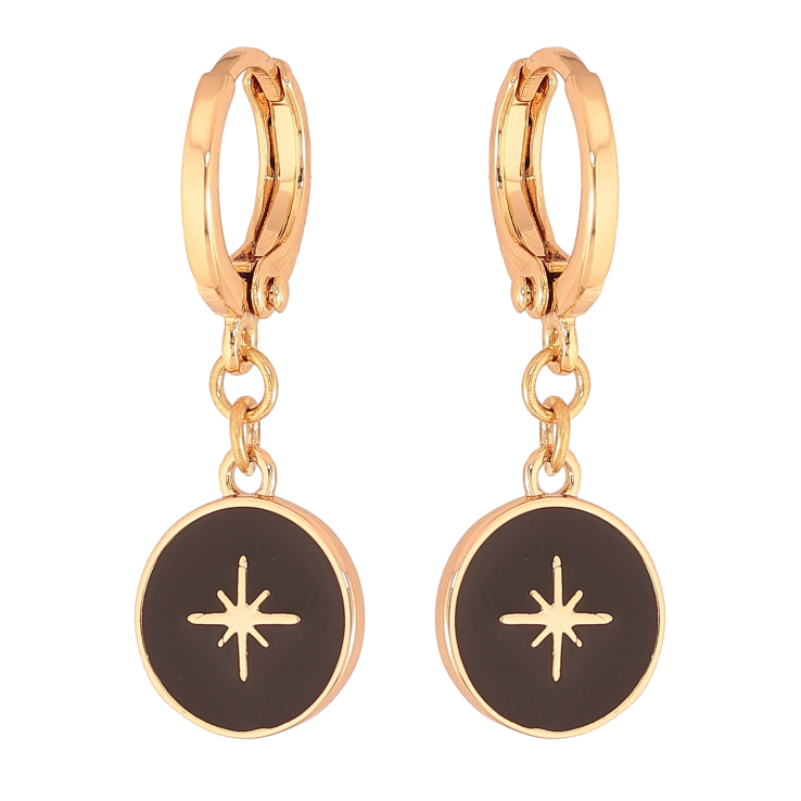 Сережки Xuping колір Позолота 18K підвіски на колечках "Зірка" фото №24 Сережки Xuping колір Позолота 18K підвіски на колечках "Зірка" фото №24