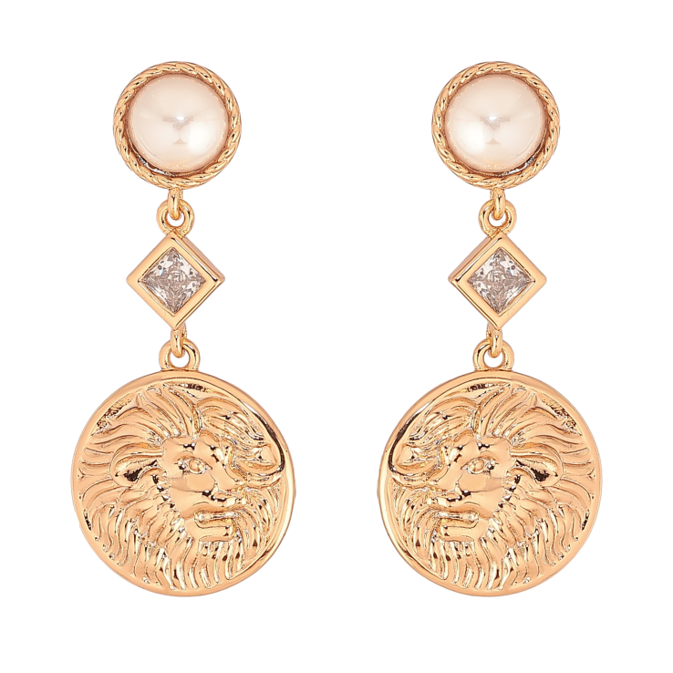 Серьги Xuping цвет Позолота 18К пусеты "Декоративные подвески" фото №10