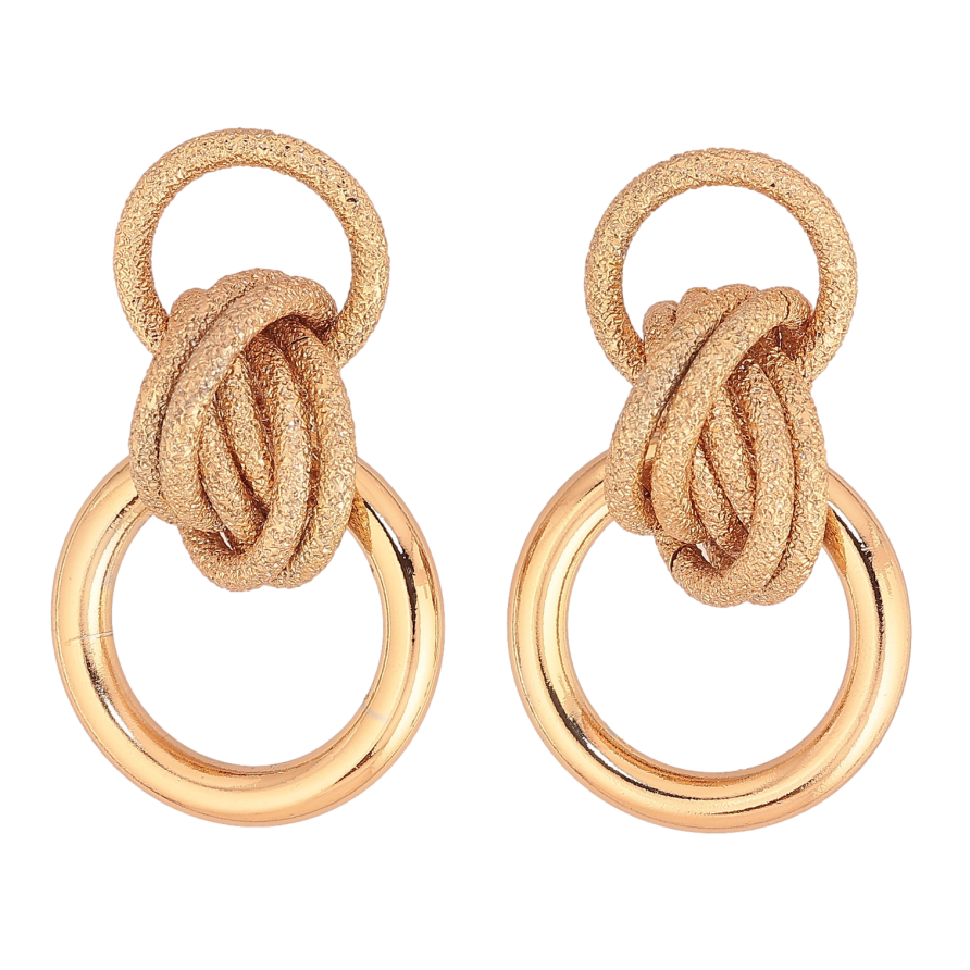 Серьги Xuping цвет Позолота 18К пусеты "Декоративные" фото №1