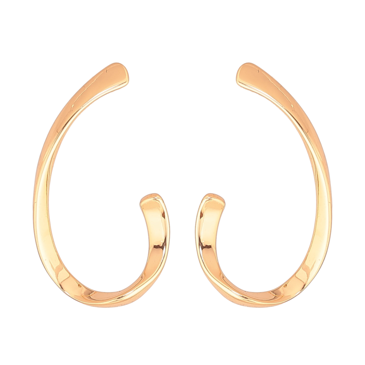 Серьги Xuping цвет Позолота 18К пусеты "Декоративные" фото №19