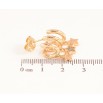 Сережки Xuping колір Позолота 18K пусети "Зоряні підвіски" фото №2