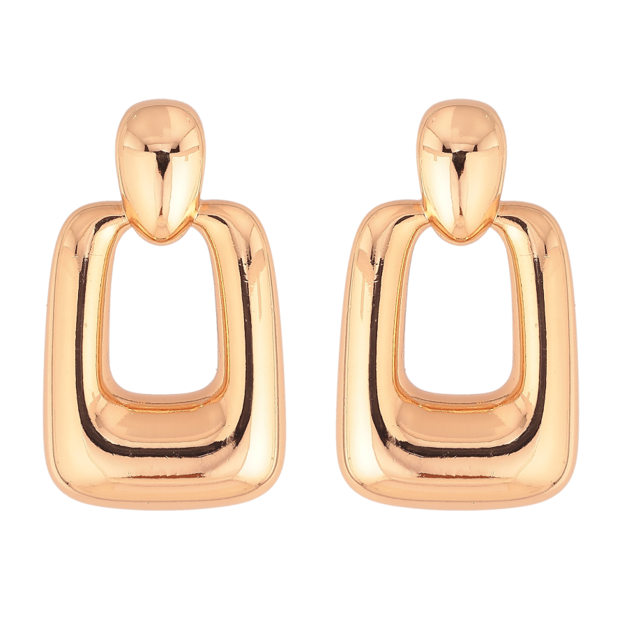 Серьги Xuping цвет Позолота 18К пусеты "Объемные" фото №1 Серьги Xuping цвет Позолота 18К пусеты "Объемные" фото №1