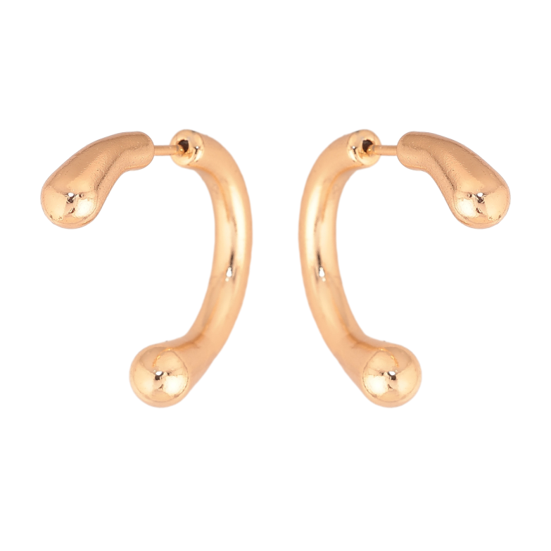 Серьги Xuping цвет Позолота 18К джекеты "Декоративные" фото №1