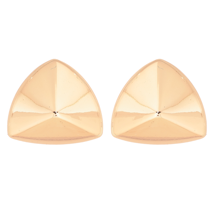 Сережки Xuping колір Позолота 18К пусети "Трикутники" фото №19