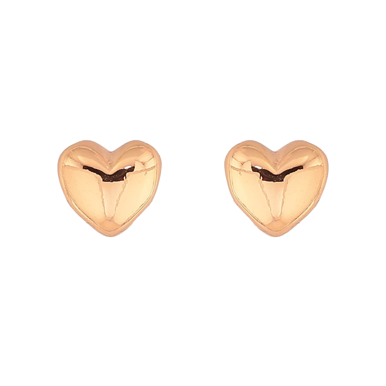 Серьги Xuping цвет Позолота 18К пусеты "Сердечки" фото №1 Серьги Xuping цвет Позолота 18К пусеты "Сердечки" фото №1