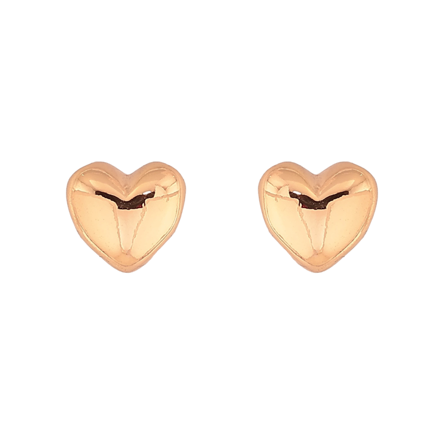 Сережки Xuping колір Позолота 18К пусети "Сердечка" фото №1 Сережки Xuping колір Позолота 18К пусети "Сердечка" фото №1
